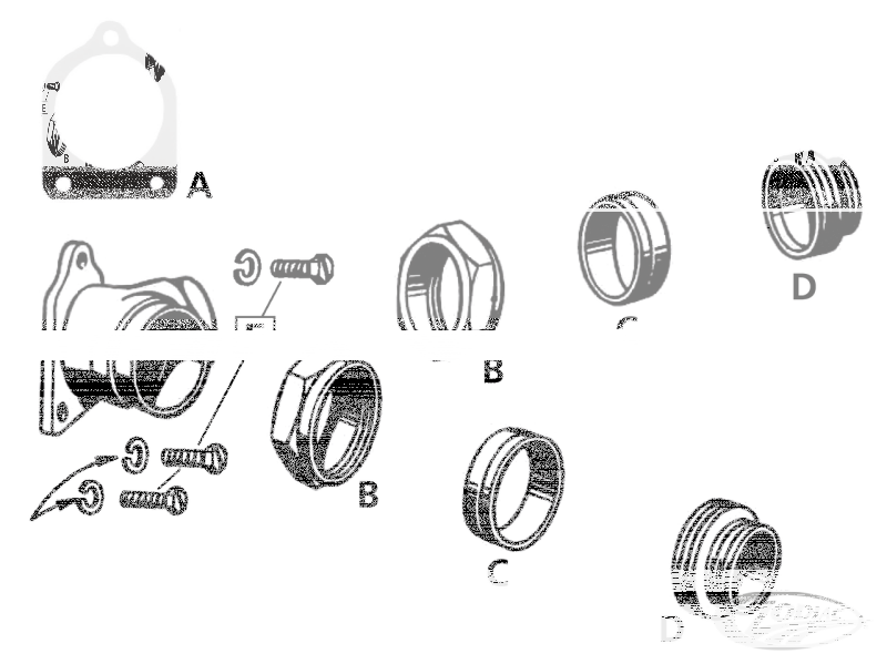 Nipple, inlet, 1936-39, OHV (DE)