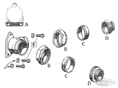 Nipple, inlet, 1936-39, OHV (DE)
