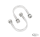 U-bolt sparkcoil with nuts,chrome, set o (DE)