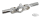 triple clamp inline with ears for risers (DE)