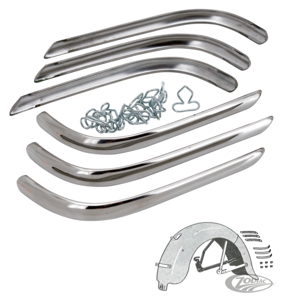 stripe set sergeant style w/clamps set 6 (DE)