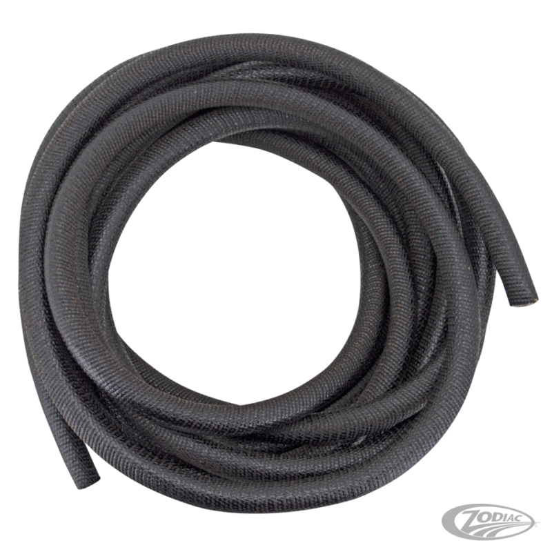 1/4 inch, wire loom, asphalt, 25 feet (DE)