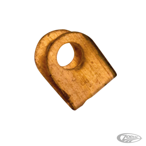 Flagterminal #10 for wiring brass, ea