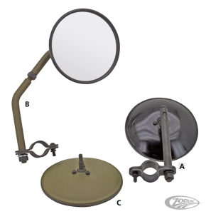 mirror, short stem, for restoration, all (DE)