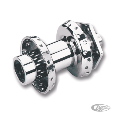 Chrome front hub FXSTS88-96 (DE)