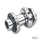 Chrome front hub FXSTS88-96 (DE)