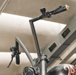 MINI CABLE CLUTCH LEVER KIT BLACK ANODIZ