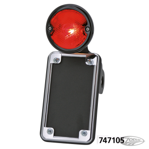NSC 32 blackout taillight w/vertical lic (DE)