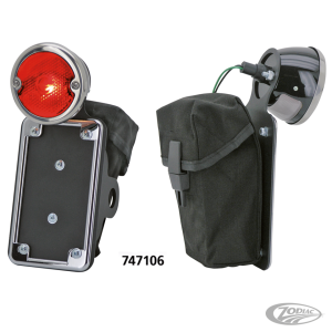 NSC 32 taillight w/vert.lic.mount w/bag (DE)