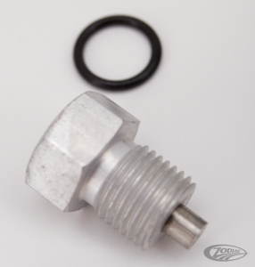 Drain plug with O-ring 1/4"-18 NPT (DE)