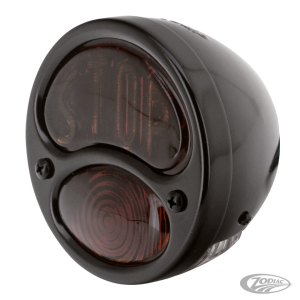 NSC 28 style STOP taillight only black (DE)