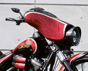 Vanquish Mirror Black&MachineCut Left (DE)