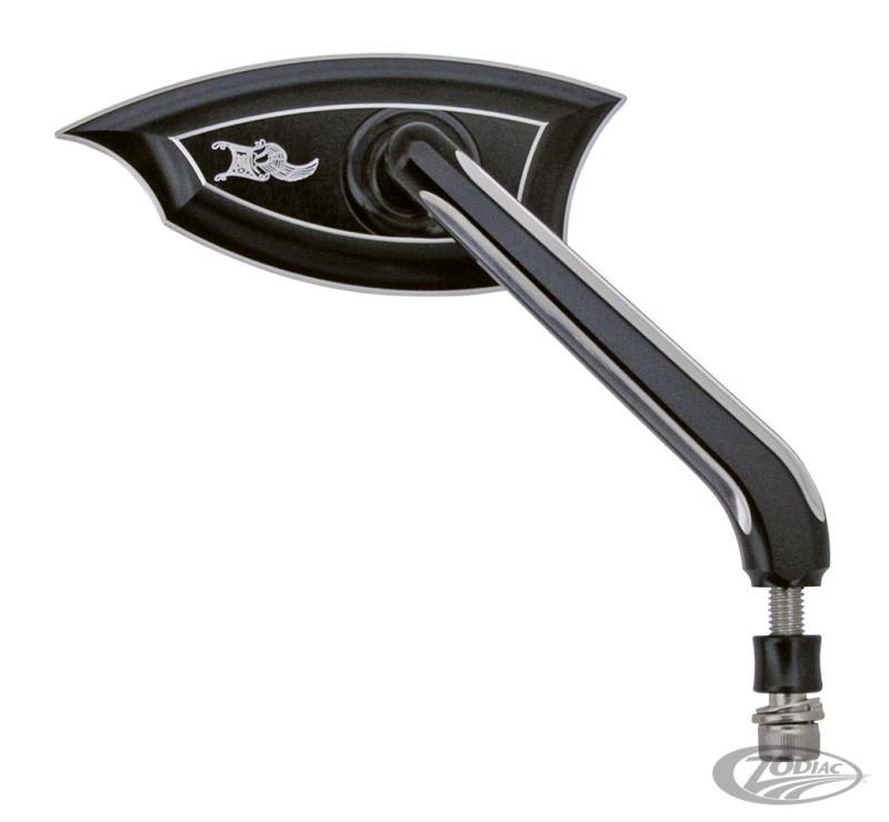 Vanquish Mirror Black&MachineCut Right (DE)