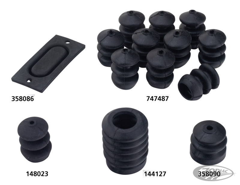 10pck rubber boot master cylinder (DE)