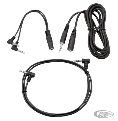 Cycle Sounds aux cable kit Power Pucks (DE)