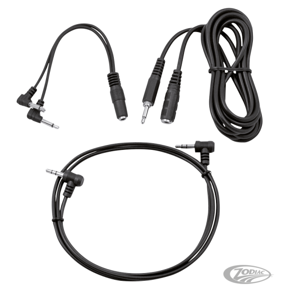 Cycle Sounds aux cable kit Power Pucks (DE)