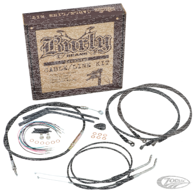 Cable kit black 14" bar FLST00-06 (DE)