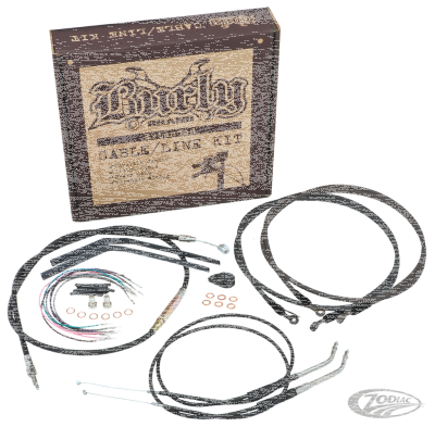 Cable kit black 16" bar FLST00-06 (DE)