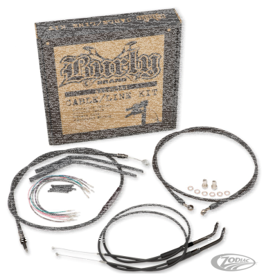 Cable kit black 14" bar FXD06 (DE)