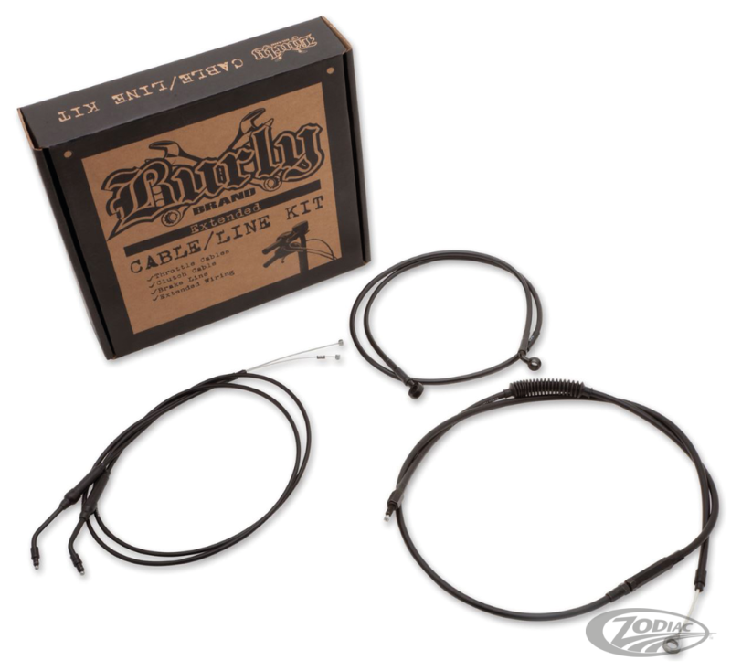 Cable kit black Clubman bar no-ABS XL07 (DE)