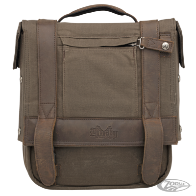 Burly Voyager Single Saddlebag Dark Oak (DE)