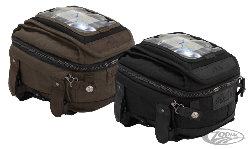 Burly Voyager Tank/Tail Bag Dark Oak (DE)