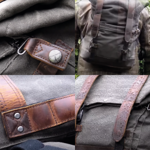 Burly Voyager Backpack Dark Oak (DE)