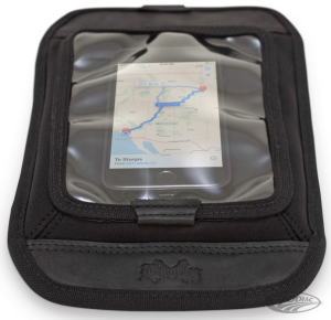 Burly Voyager Tank Pad Black (DE)