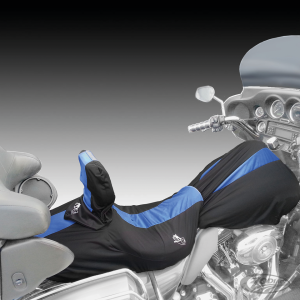 Bikesheath Seat/tankcover L blk/blue (DE)