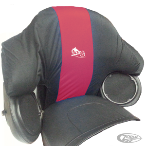 Bikesheath King Tourpak cover blk/Burgun (DE)