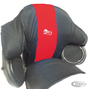 Bikesheath King Tourpak cover blk/Red (DE)