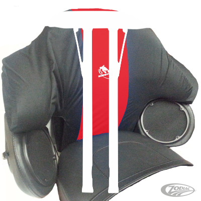 Bikesheath King Tourpak cover blk/Red (DE)