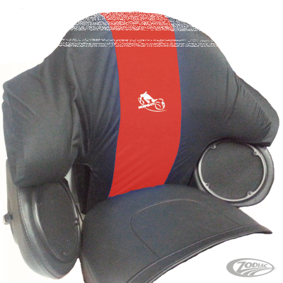 Bikesheath King Tourpak cover blk/Red (DE)