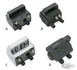 Ignition coil molded black 5 Ohm (DE)