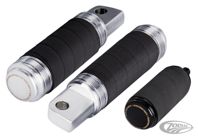 Black Duck replacement footpeg rubbers