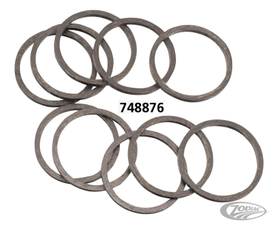 10PCK EVO RACE STYLE EXHAUST GASKET (DE)