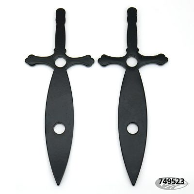 Saxon Sword 2" Tankrisers black (DE)
