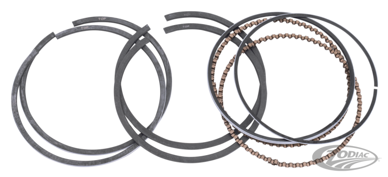 Pistons, 95TC99-06 3.875" STD BigBore (DE)