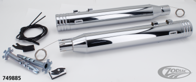 MCJ 100 Striped End FLH/T21-Up CVO Chr (DE)