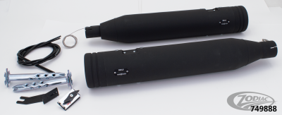 MCJ 120 Striped End FLH/T21-Up CVO Blk (DE)