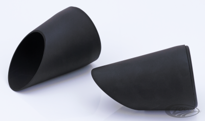 MCJ End Caps Royal 80 Tapered Slash Blk (DE)