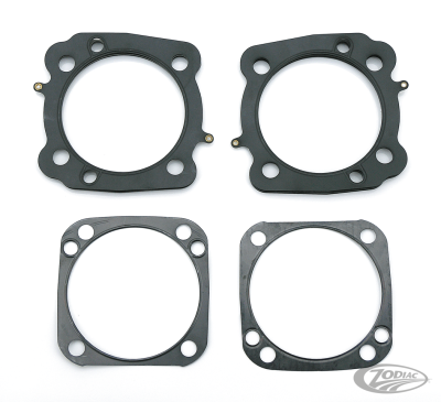 Head & base gaskets 4" BigBore TC99-17 (DE)