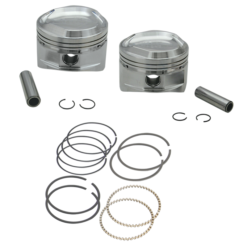 S&S 3.665" piston kit BT84-99 w/SS heads (DE)