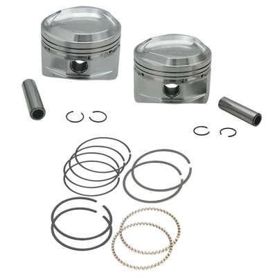 S&S 3.665" piston kit BT84-99 w/SS heads