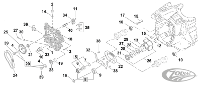 GZP Cam chain guide TC99-06 except FXD06