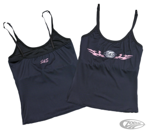 S&S Tribal Design Top Black XL