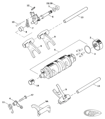 SHIFTER CAM ASSEMBLY (DE)