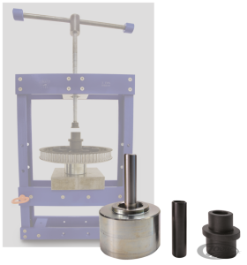 Rear wheel compensator bearing inst/remv (DE)