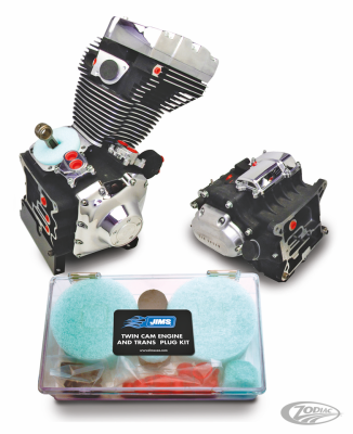 Jims Twin Cam engine and trans plug kit (DE)