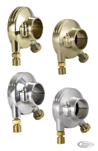 Throttle housing polish brass (DE)